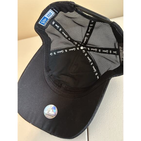 St Louis STL Cardinals Black Cap Hat Womens Adjustable Bling New Era OS - Picture 6 of 6